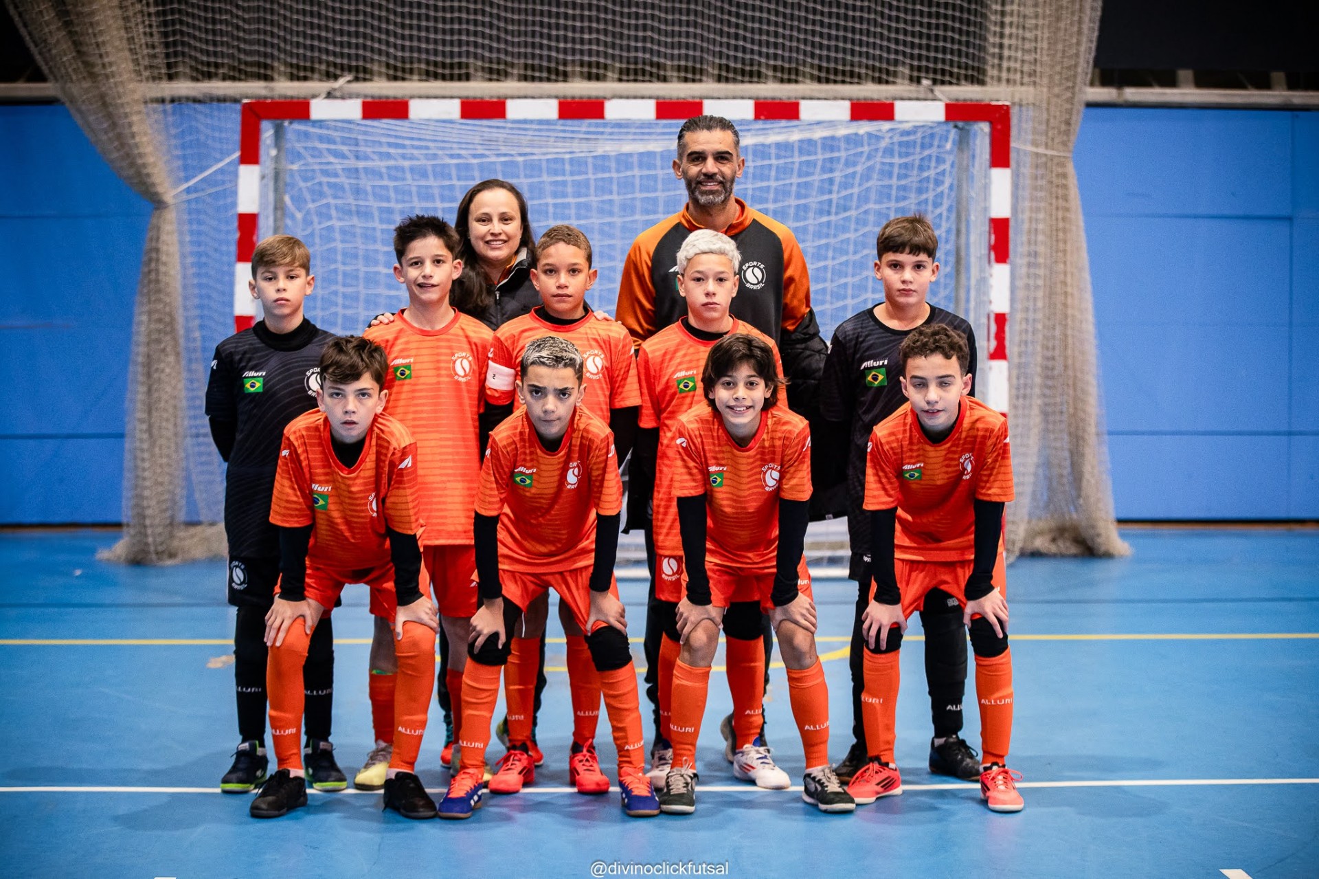 Equipe Sports Brasil em foto oficial em Barcelona 2024